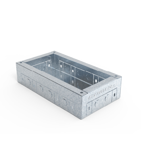 CAJA DE DISTRIBUCIÓN BAJO PISO CON TAPA PARA BOXC1